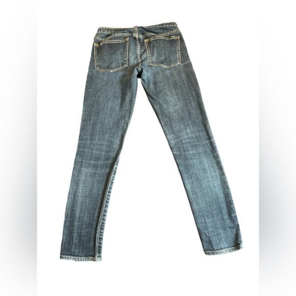 J.Crew Toothpick Skinny Jeans Size 24‎ Dark Wash Denim - Picture 3 of 4